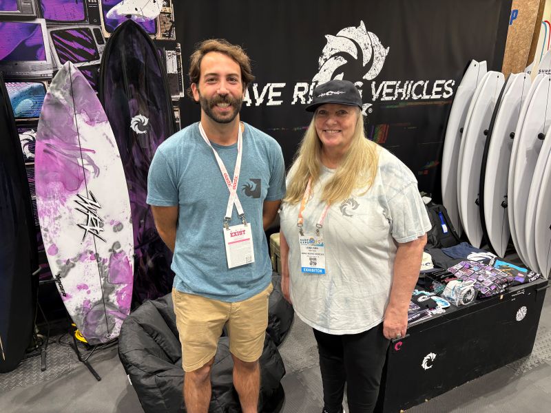 Wave Riding Vehicles Leo Ravina and Leigh Ann Britton