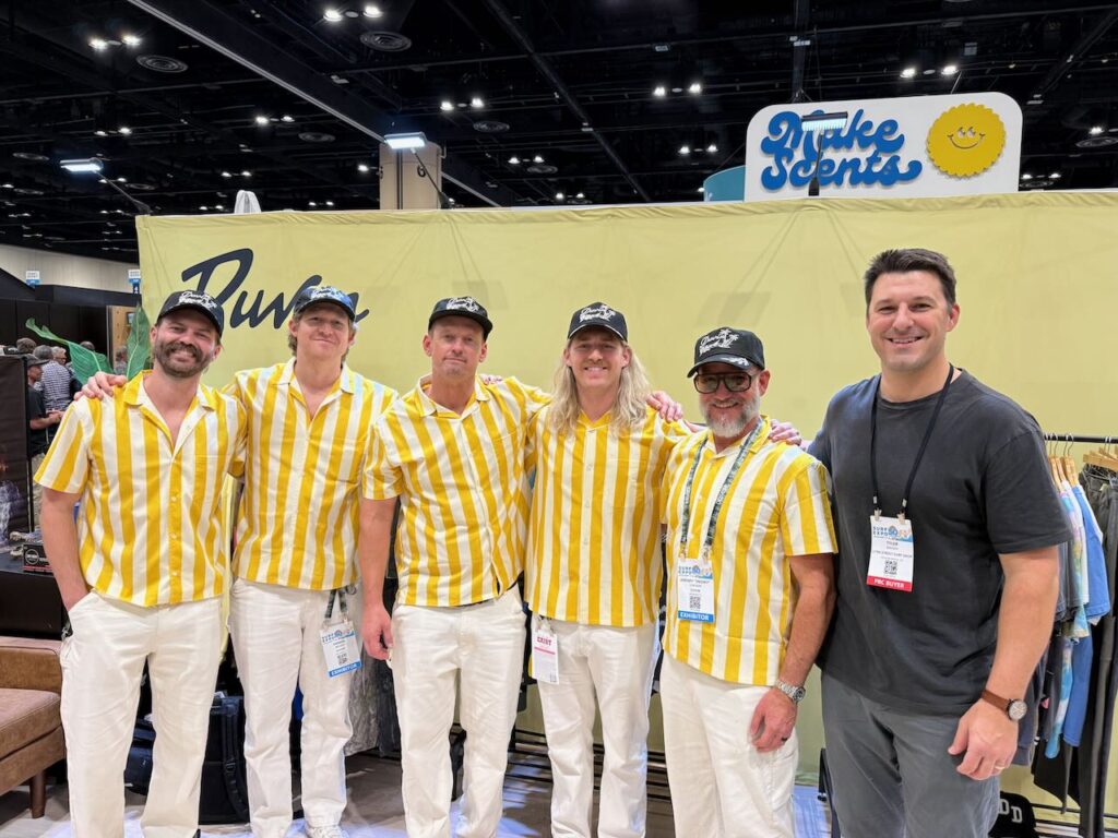 The Duvin team with Tyler Brown of 17th Street.