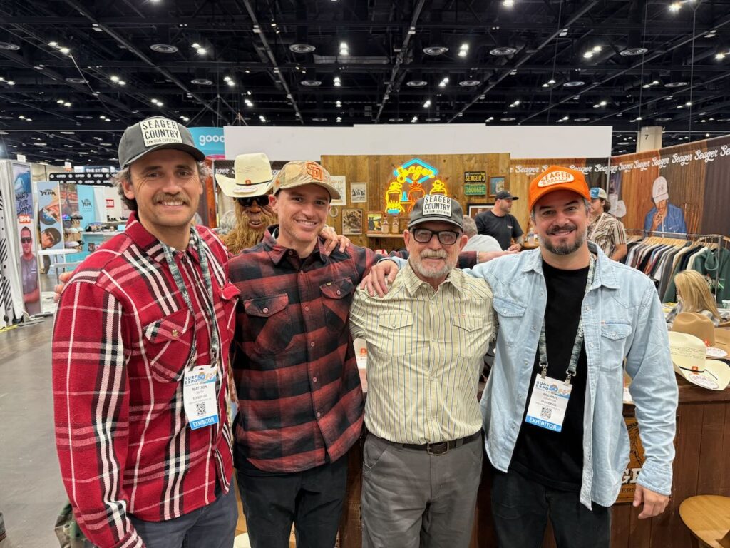 Seager's Mattson Smith, Kyle Cannon, Tom Ruiz and Mike Loughlin.