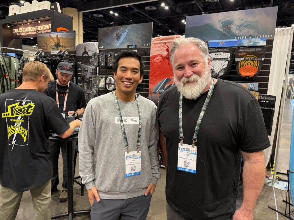 Yugi Kanbayashi and Eddie Doyle of FCS. 