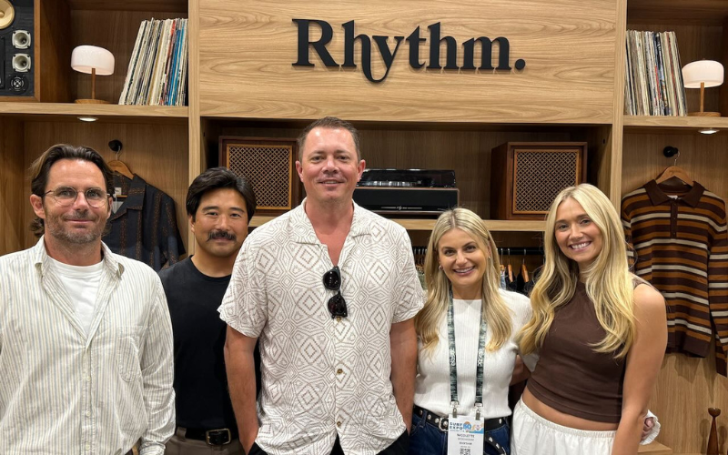 Rhythm_JacobByrne_MarcYamaoka_JoshBarrett_NicoletteMoghadam_KadieSparks at Surf Expo January 2026.