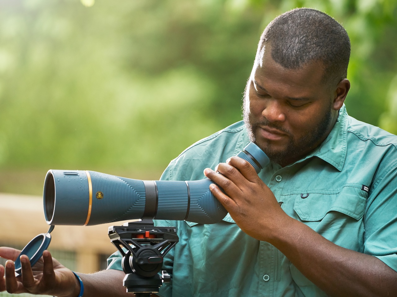 <em>Biologist and Educator Alex Troutman. Photo: John McDonald</em>