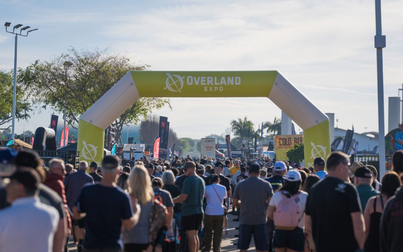 Big crowds at Overland Expo SoCal 2026.