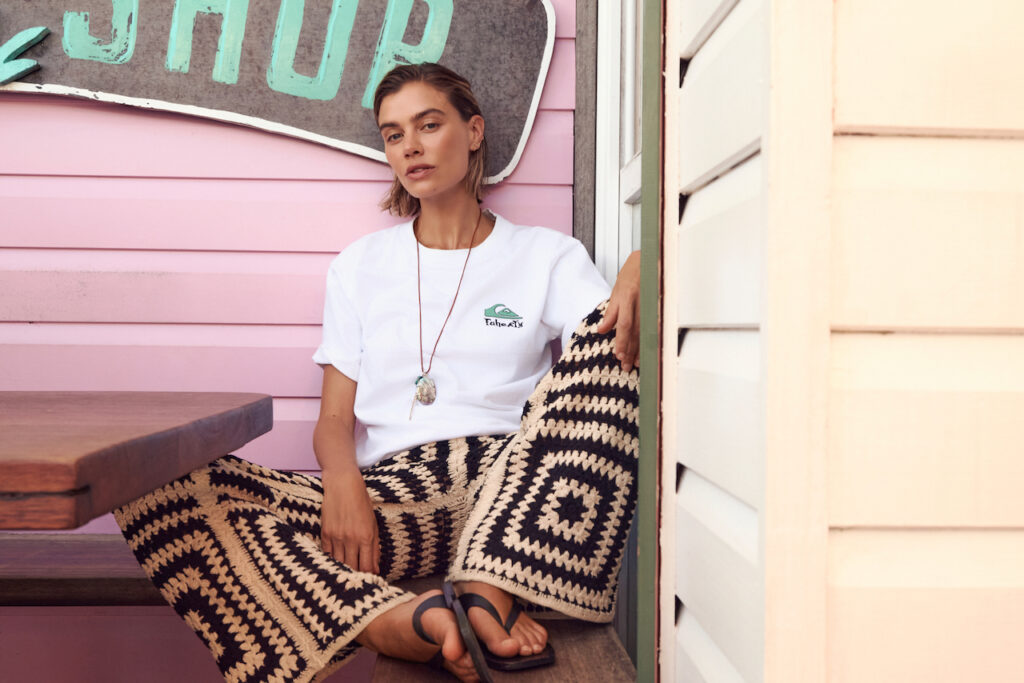 Faherty x Quiksilver. Photo courtesy of Faherty. 