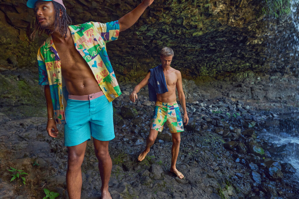 Faherty x Quiksilver. Photo courtesy of Quiksilver. 