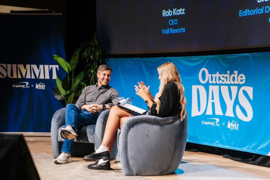 Vail Resorts CEO Rob Katz. Photo by Darren Miller, courtesy of Outside Days. 