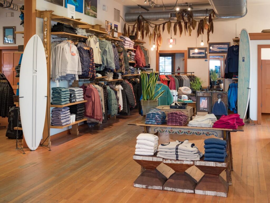 Patagonia Cardiff-by-the-Sea retail store in Encinitas, Calif. Photo credit: © Boone Speed