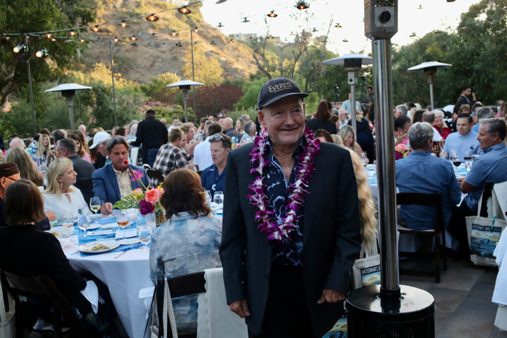 LIfetime Achievement Award Winner Greg MacGillivray was recognized for his impressive film career in surf movies and way beyond. Photo by Ian Kose, courtesy of SIMA.