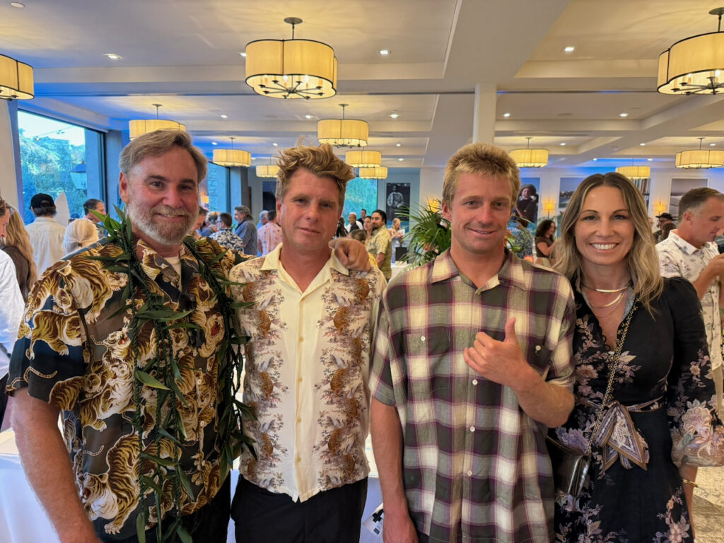 Matt Biolos, Aaron Hennings, Kolohe Andino, Marlene Hennings. Photo by SESO.