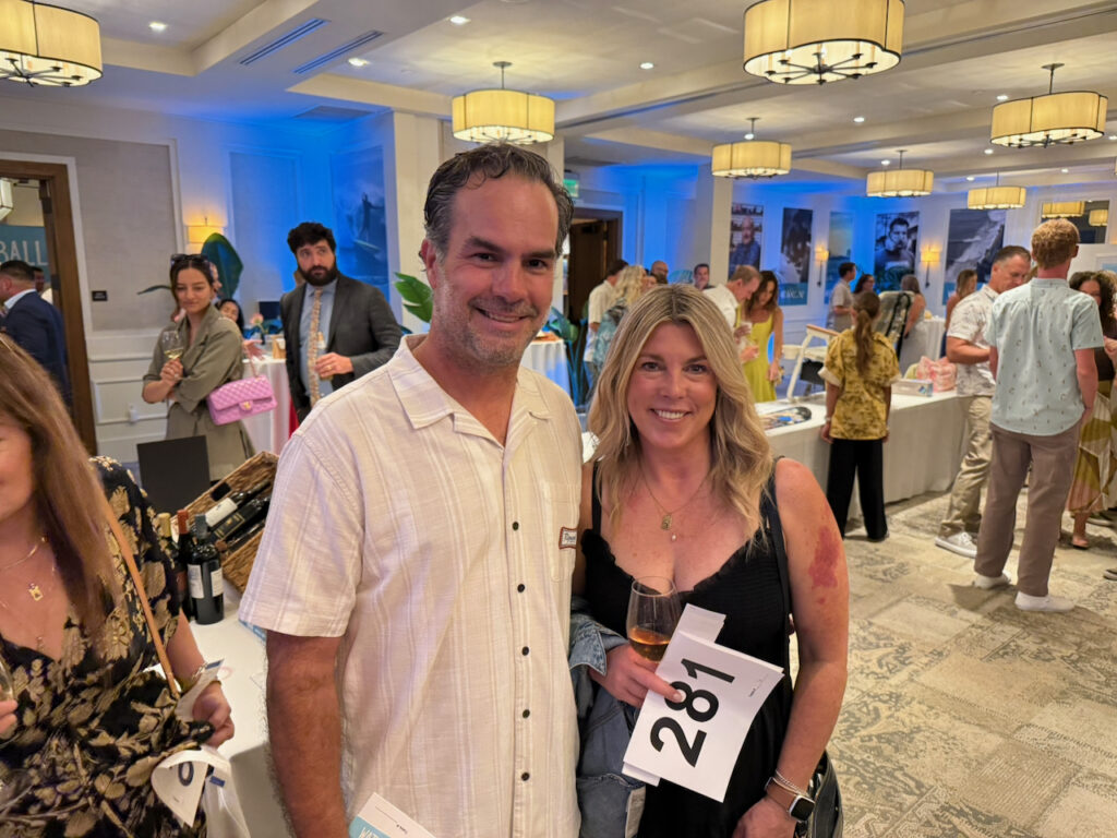 Rip Curl North America GM Nick Russell and wife, Jennifer. Photo by SESO.