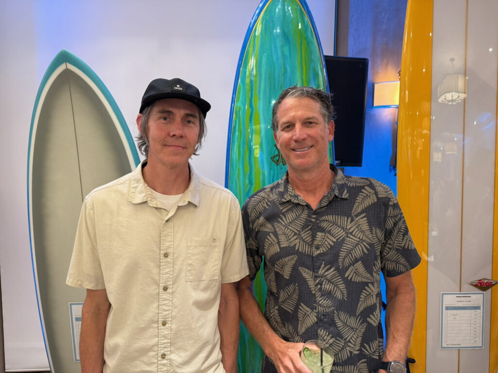 Scott Reynolds and Jason Steris of Roark. Photo by SESO.