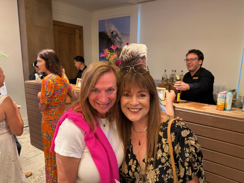 So great to see Vicki Redding, formerly of Vans and Stance, and Lydia Ballesteros of Stoke House. Photo by SESO.