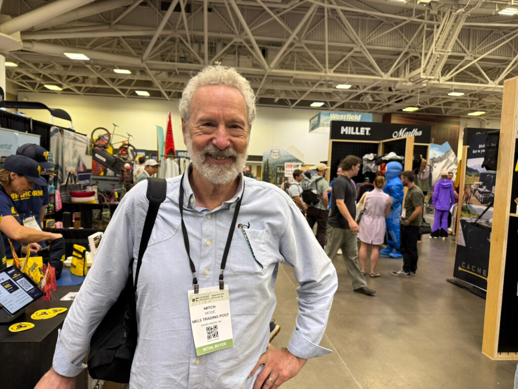 Mitch Mode, owner of Mel's Trading Post in Rhinelander, Wisconsin. Photo by SESO. 
