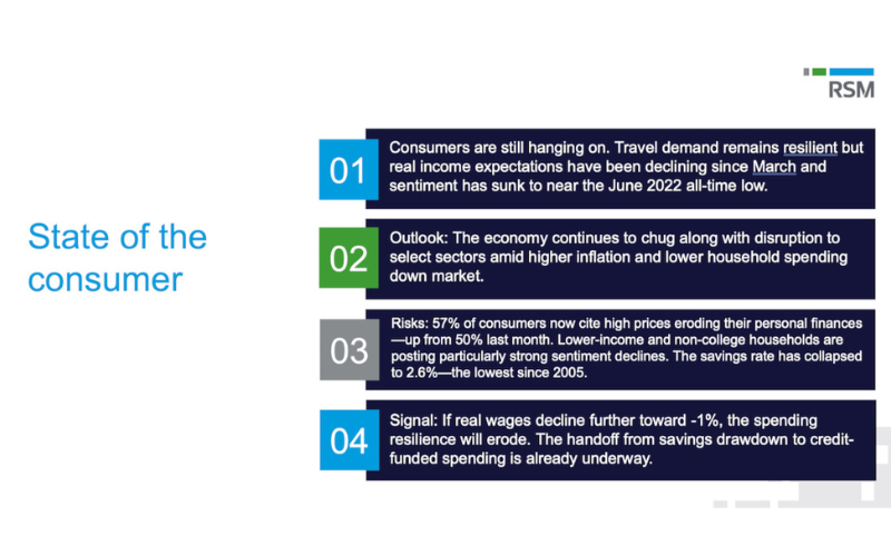 RSM State of consumer
