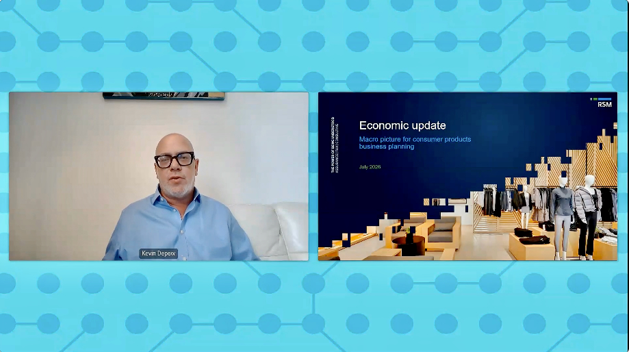 Kevin Depew, deputy chief economist at RSM
