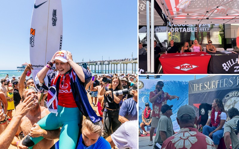 Sierra Kerr, Billabong Team, Courtney Conlogue, US Open of Surfing 2026