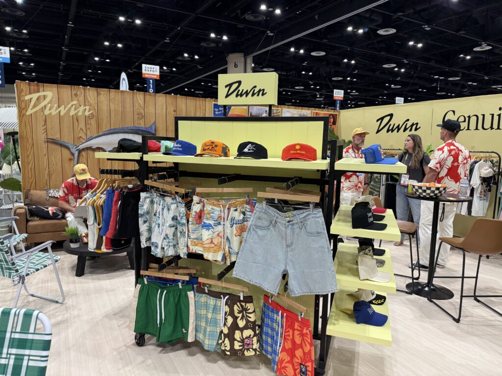 Duvin debuted an expanded booth. Photo by SESO.