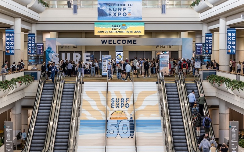 Surf Expo's next edition opens next week, September 16 to 18, at the Orange County Convention Center's West Concourse in Orlando