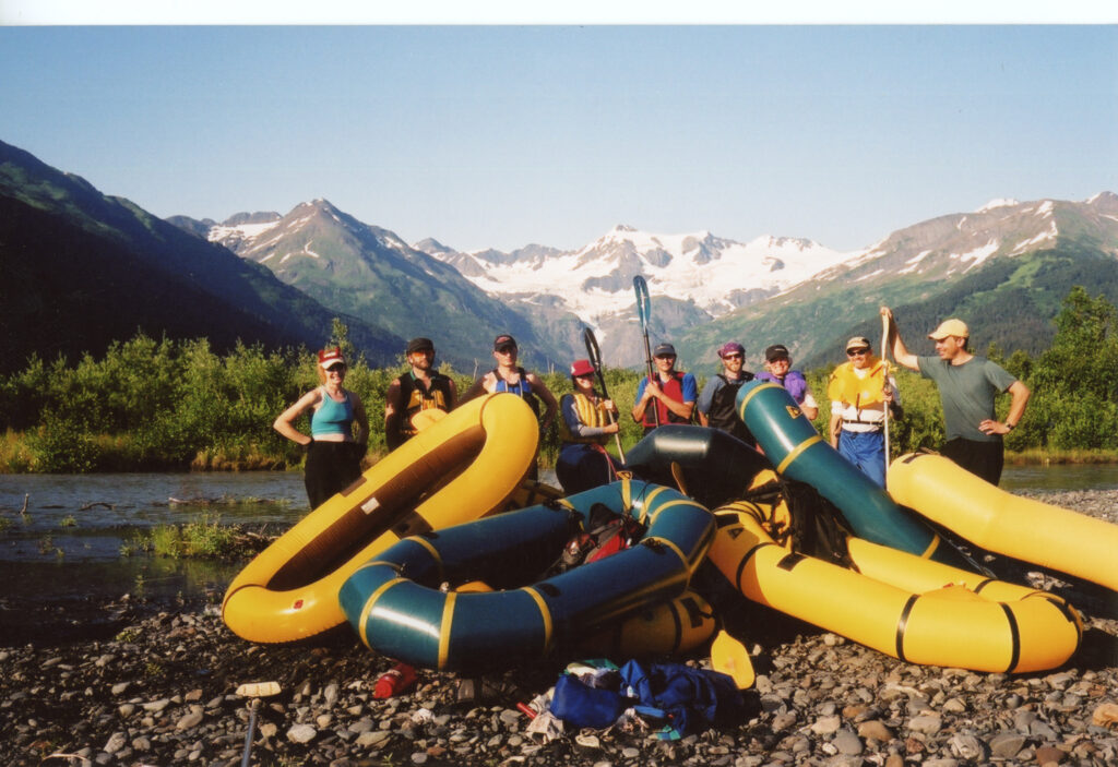 The early days of Alpacka Raft. Courtesy of Alpacka Raft.