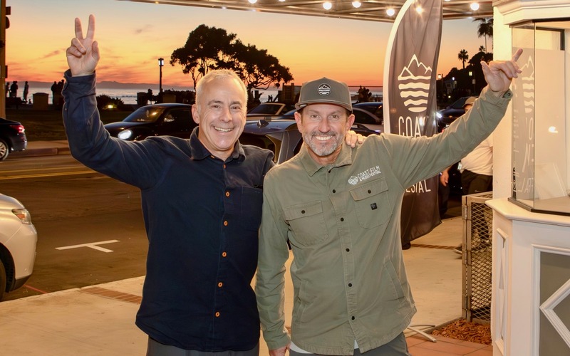 Coast Film & Music Festival Founders Ben Warner and Enich Harris.