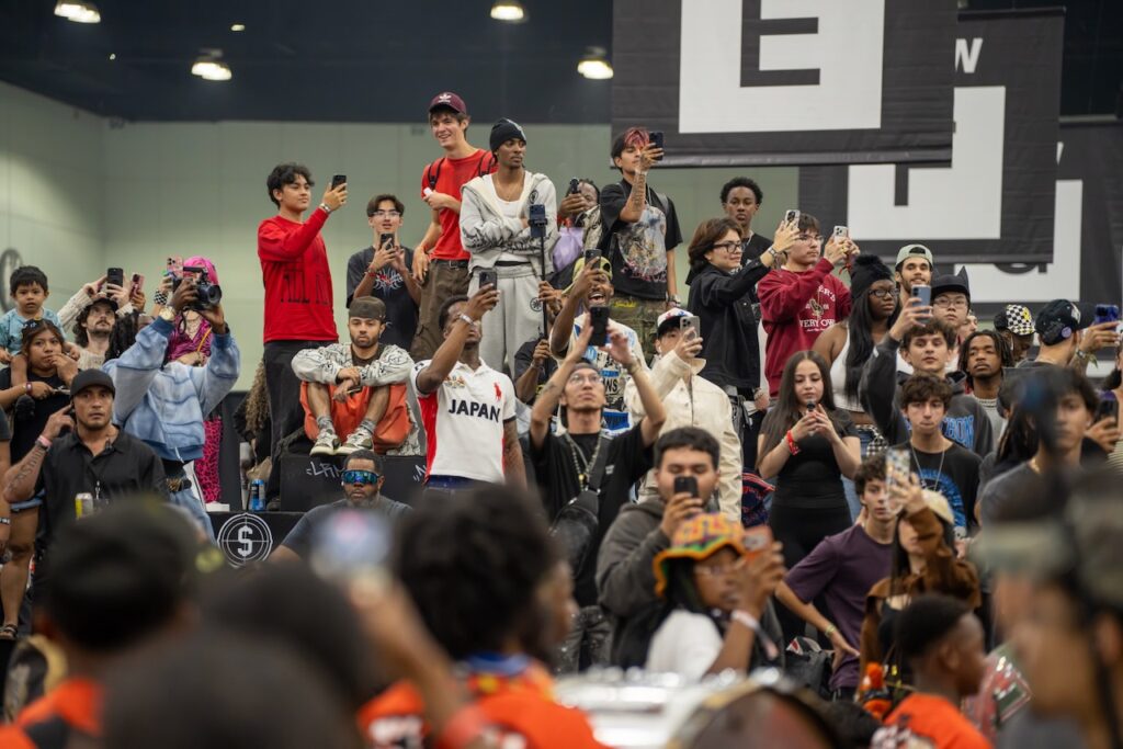Attendees at ComplexCon in Los Angeles, which attracted 80,000 over a weekend. Photo courtesy of ComplexCon.