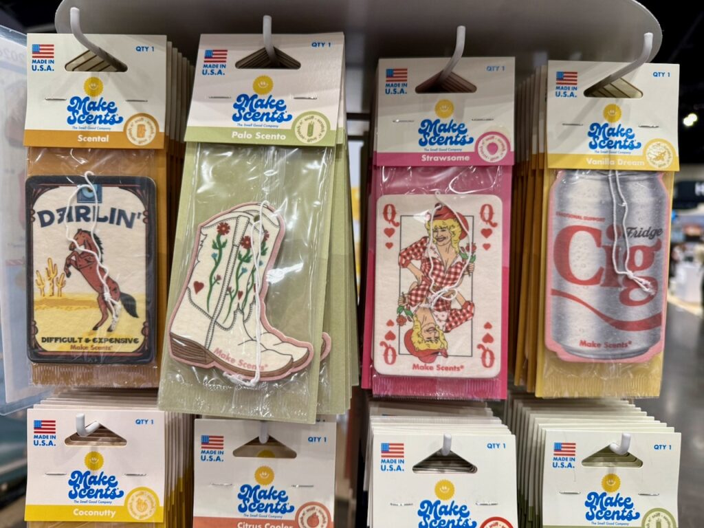 Make Scents air fresheners at Surf Expo.