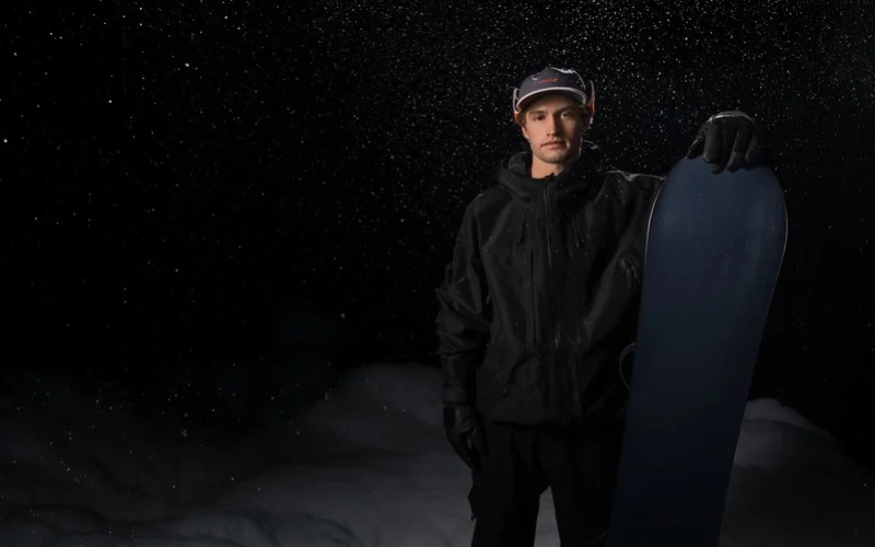 Olympian Jake Pates wearing the melin THERMAL MAC Lifty