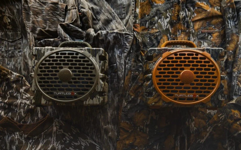 Turtlebox and Mossy Oak